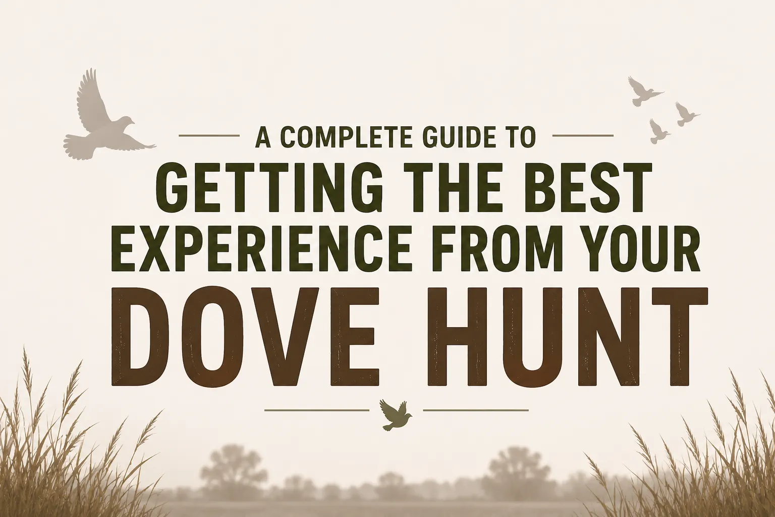 dove hunt