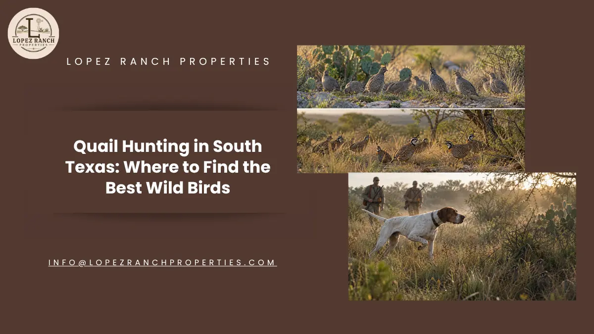 Feature image for the blog about wild quail hunting in south texas